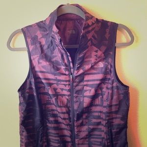 North face windbreaker vest